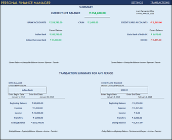 Imagen 4 para Personal Finance Manager