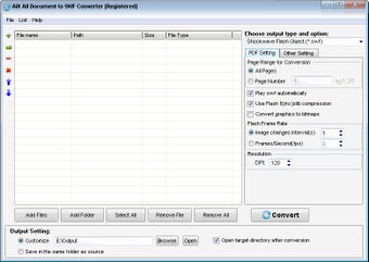 Image 0 for Ailt All Document to SWF …