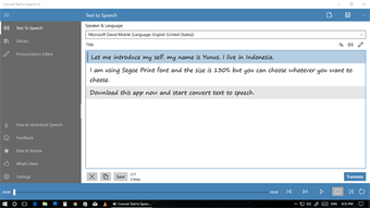 Image 0 for Convert Text to Speech fo…