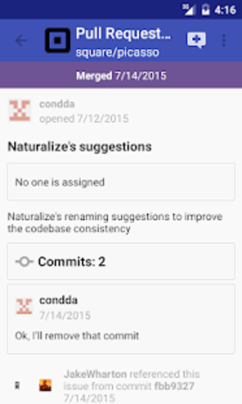 Image 1 for ForkHub for GitHub