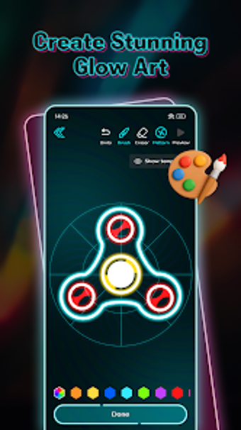 Image 0 for Glow Drawer: Spin  Paint