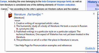 Image 1 for EZ Dictionary: English-En…