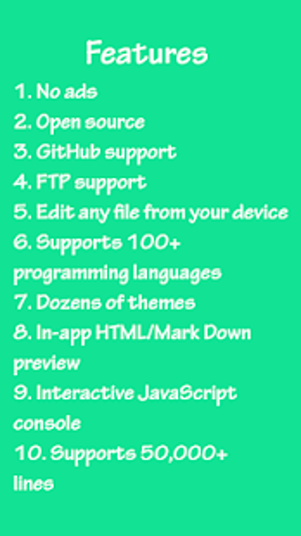 Image 1 for Acode - powerful code edi…