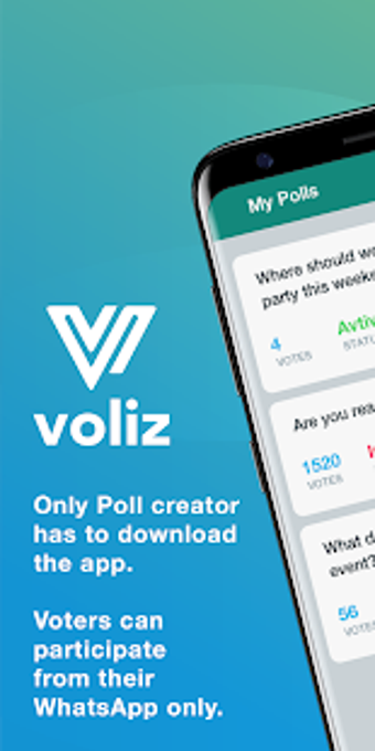 Imagen 0 para Voliz - Poll on WhatsApp