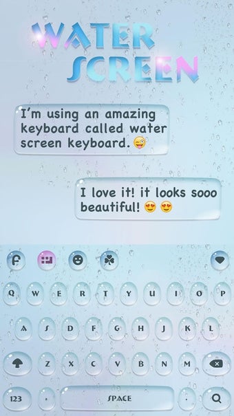 Image 1 for Water Screen Keyboard