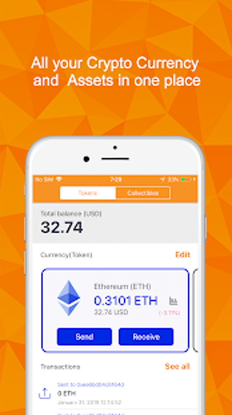 Image 3 for GO ! WALLET -  Ethereum C…