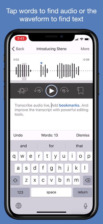 Image 2 for Steno: live transcription