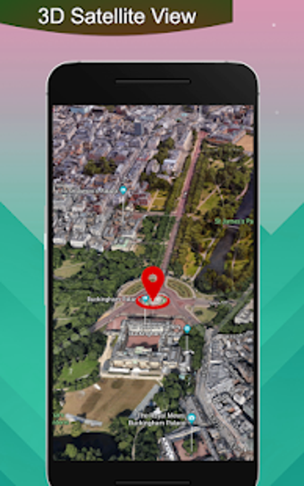 Imagen 1 para GPS Live Map Direction, S…