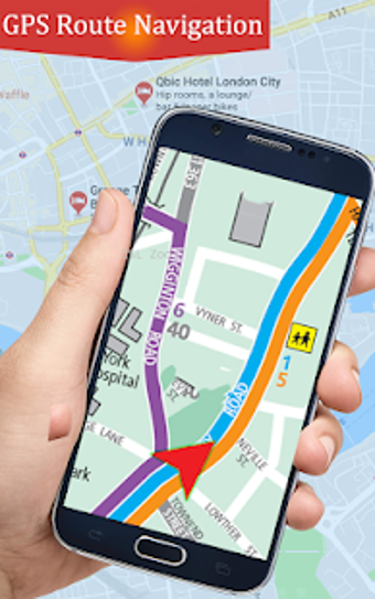 Imagen 3 para GPS Live Map Direction, S…