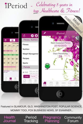 Image 0 for iPeriod Period Tracker Fr…