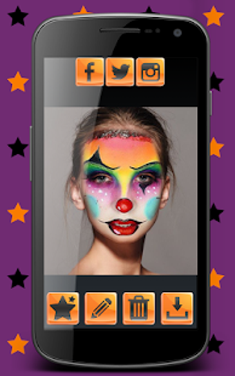 Image 0 for Halloween Makeup Photo Ed…