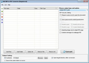 Image 0 for Ailt EMF to PDF Converter