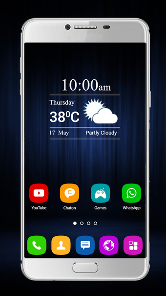 Imagen 1 para Launcher and Theme for Sa…