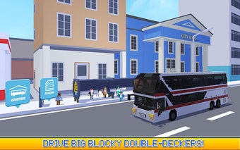 Image 2 for Blocky City Bus Driver SI…