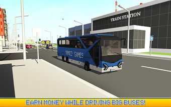 Image 1 for Blocky City Bus Driver SI…