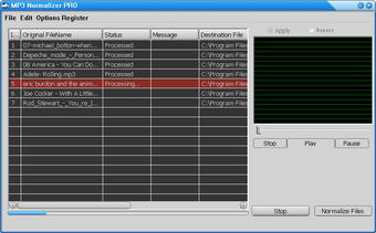 Image 0 for Mp3Normalizer PRO
