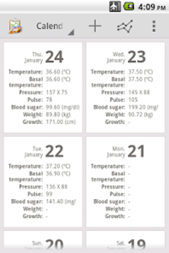 Imagen 0 para Health Measure Graph