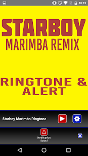Image 2 for Starboy Marimba Ringtone