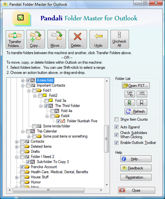 Image 0 for Folder Master for Outlook