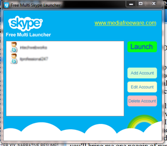 Image 0 for Free Multi Skype Launcher