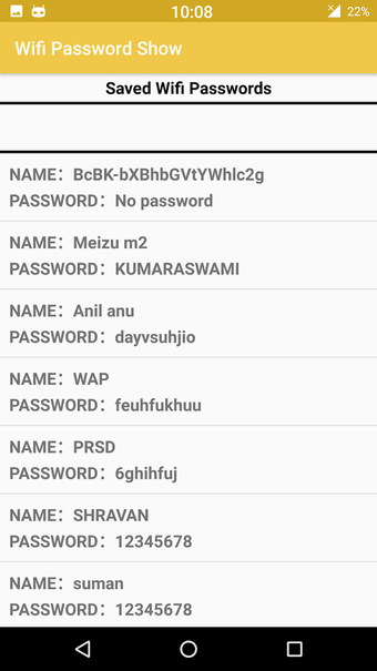Image 0 for Wifi Password Show