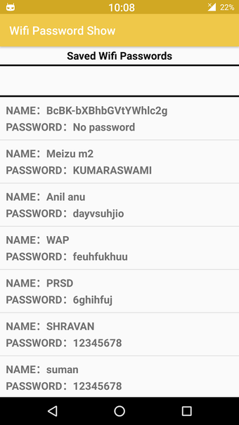 Image 1 for Wifi Password Show