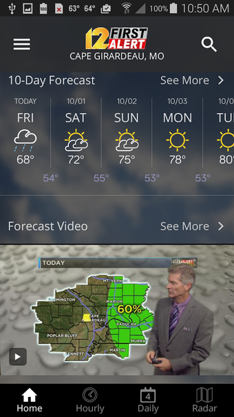 Image 0 for KFVS12 First Alert Weathe…