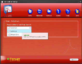 Imagen 0 para PDF Split Or Merge