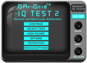 Image 0 for GariGrid IQ Test 2