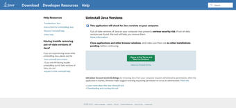 Image 0 for Java Uninstall Tool