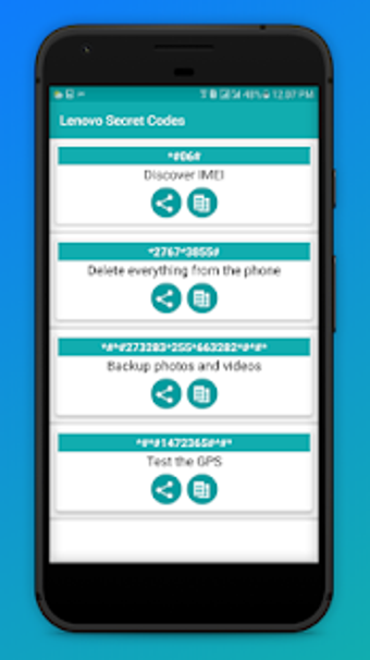 Imagen 0 para Secret Codes for Lenovo 2…