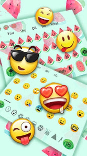 Image 3 for Cute Watermelon keyboard