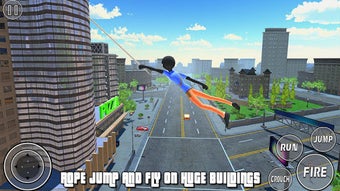 Image 2 for Stickman Rope Hero - Gran…