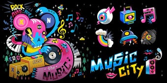 Image 3 for Music City GO Launcher Th…