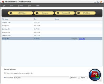 Image 0 for Xilisoft CHM to EPUB Conv…