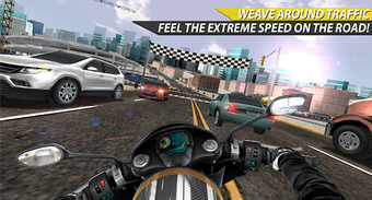 Imagen 2 para Moto Rider In Traffic