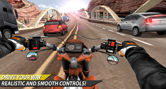 Imagen 1 para Moto Rider In Traffic
