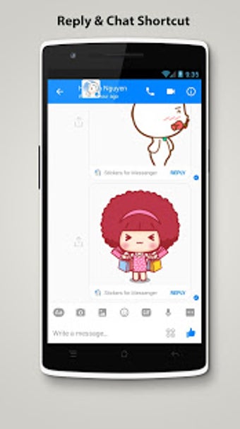 Imagen 0 para Stickers for Messenger