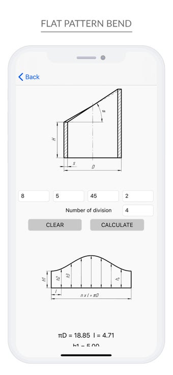 Image 1 for Flat Pattern Bend Calcula…