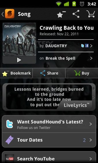 Imagen 1 para SoundHound - Music Discov…