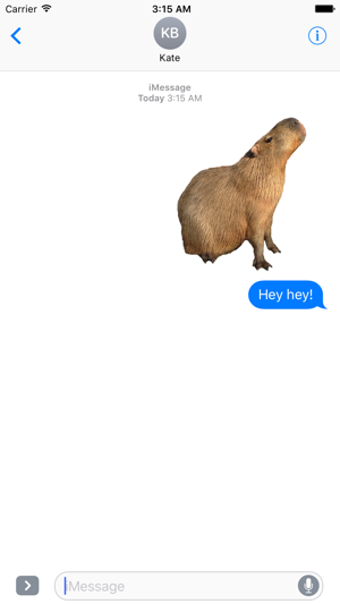 Image 3 for Capybara Stickers for iMe…