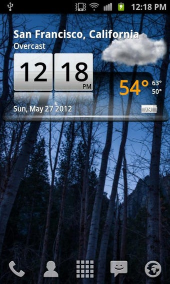 Image 2 for 3D Sense Clock & Weather