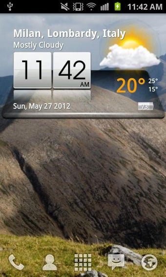 Image 1 for 3D Sense Clock & Weather