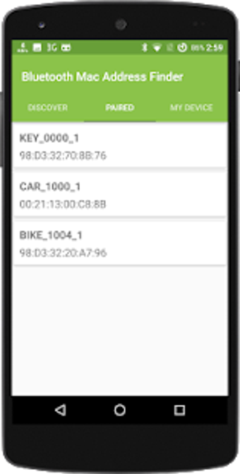 Imagen 1 para Bluetooh Mac Address Find…