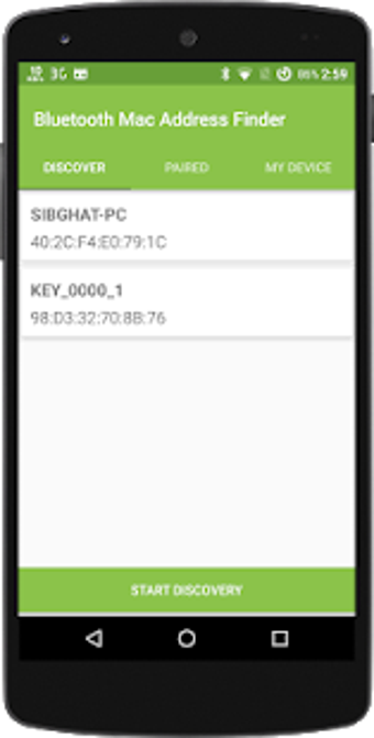 Imagen 0 para Bluetooh Mac Address Find…