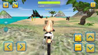 Image 1 for Motorbike Girls Jumping M…