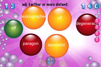 Image 1 for Vocabulary Bubble FREE