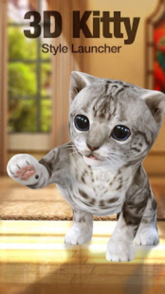 Image 2 for 3D Cute Kitty Cat Live Wa…
