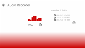 Imagen 1 para Audio Recorder for Window…