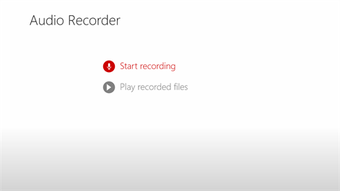 Imagen 0 para Audio Recorder for Window…
